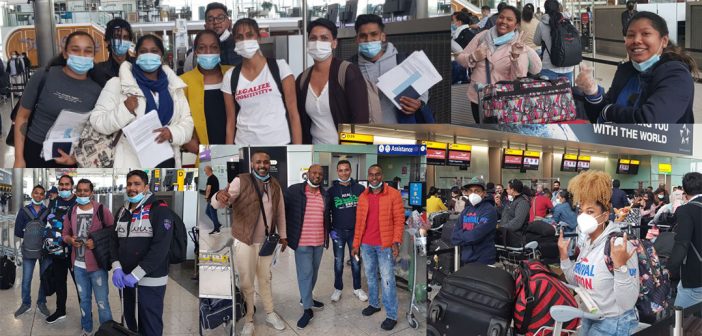 Our Mauritian colleagues head home