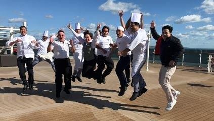 Cunard crew on Instagram… #wearecunard