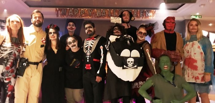 Our ships enjoy some fright-ful fun
