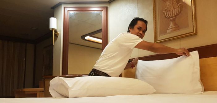 A day in the life of…Silverio, Officer Steward