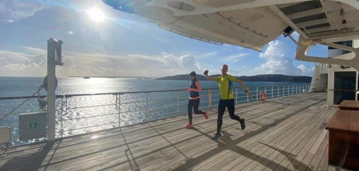 Keeping fit on Queen Mary 2