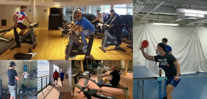 Keeping fit on Queen Victoria