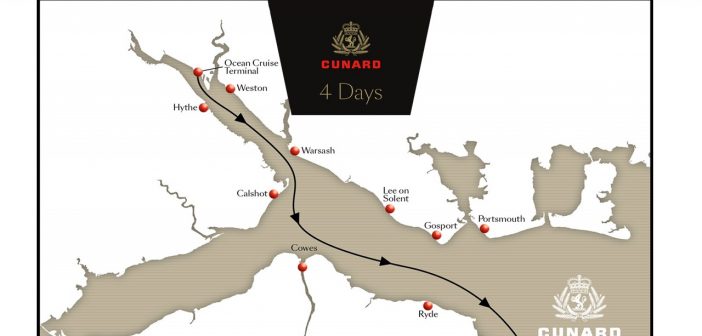 See Queen Mary 2 set sail on Sunday