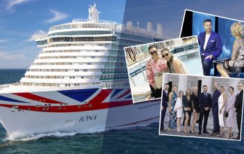 Iona welcomes 500 travel agents and industry guests on board