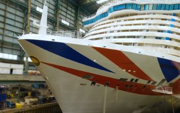 Watching Arvia take shape with Captain Robert Camby