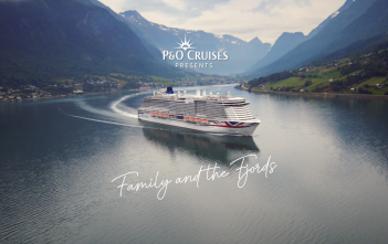 P&O Cruises launches latest tv ad ‘Family and the Fjords’