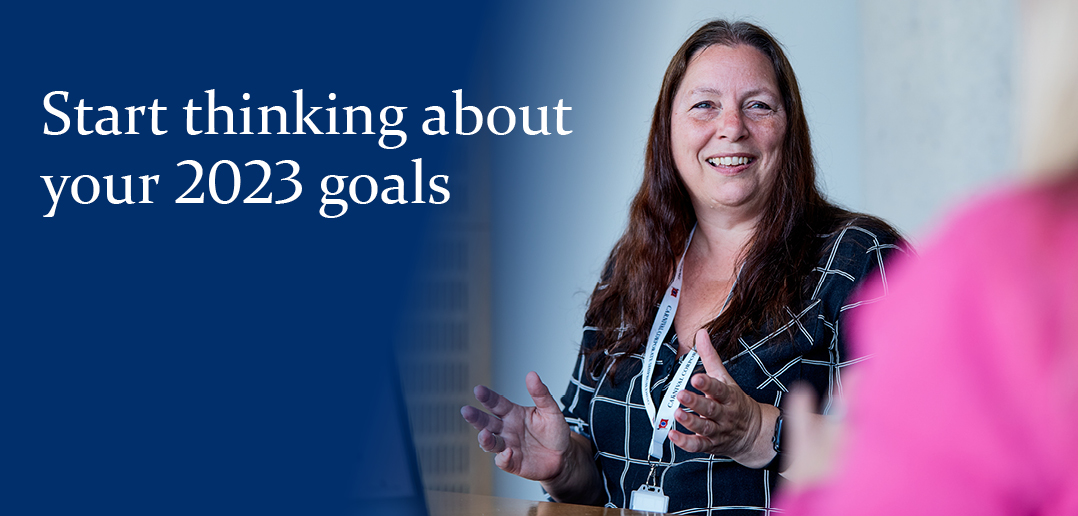 Time to set your 2023 goals