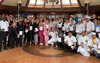 Celebrating Queen Victoria’s latest White Star Service graduates