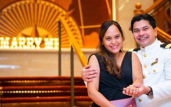 Love is in the air on Queen Victoria!