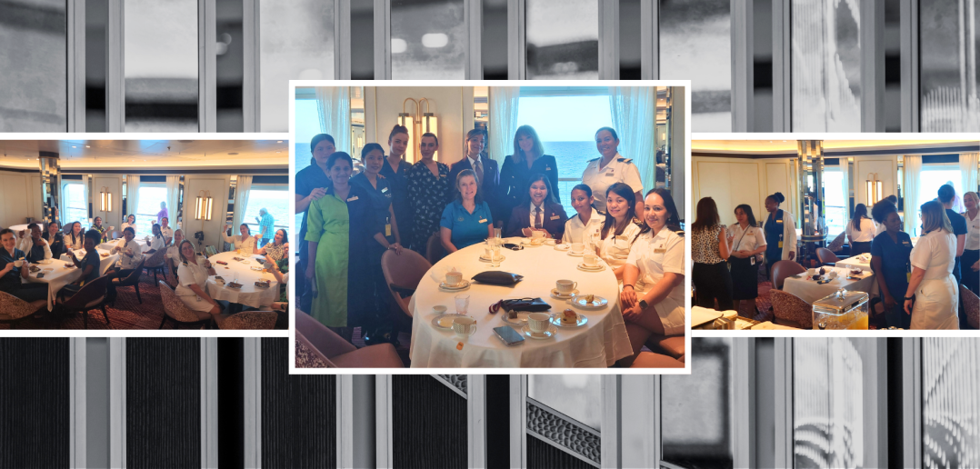 Empowering women at sea: Women’s Seafarers Group launches on Queen Anne