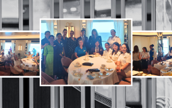 Empowering women at sea: Women’s Seafarers Group launches on Queen Anne