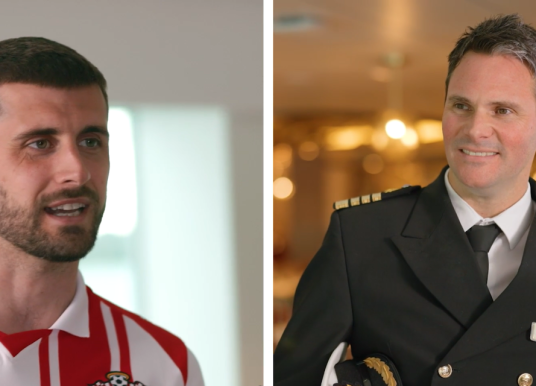 Captain Meets Captain