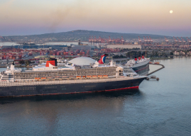 Queen Mary 2 reunites with The Queen Mary for the first time in 20 years