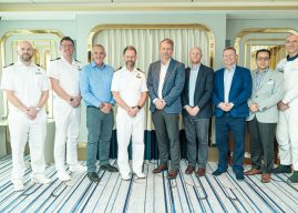 Chief Maritime Officer Lars Ljoen Visits Iona