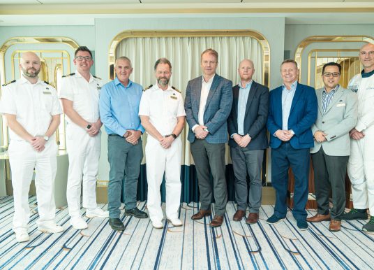 Chief Maritime Officer Lars Ljoen Visits Iona