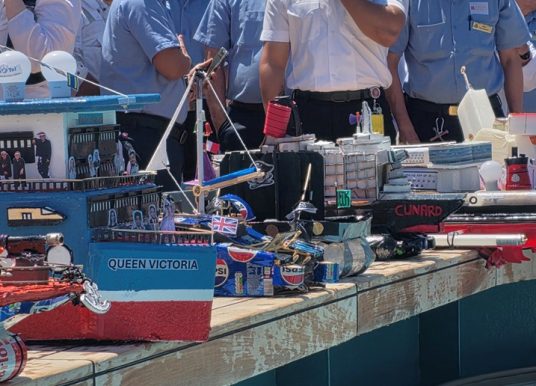 Ship building competition makes waves on Queen Victoria!